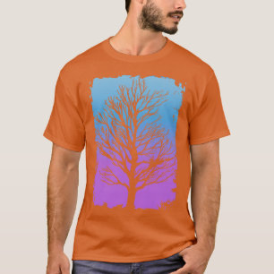 Baum im Nebel T-Shirt