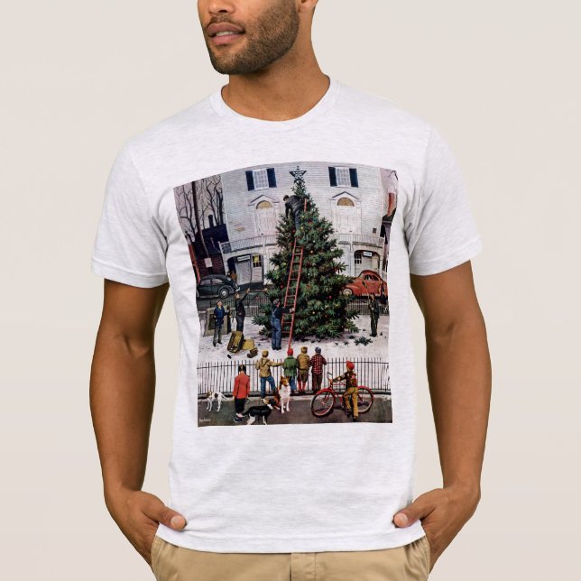 Baum im Rathausplatz T-Shirt (Vorderseite)