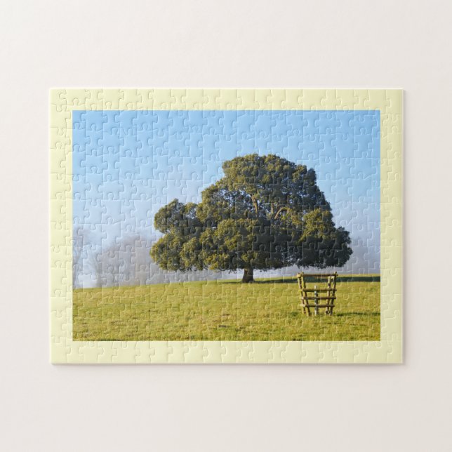 Baum im Winter Puzzle (Horizontal)