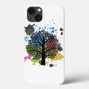 Baum in den Farben Case-Mate iPhone Hülle