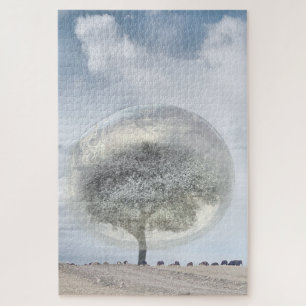 Baum in Schutzblase Puzzle