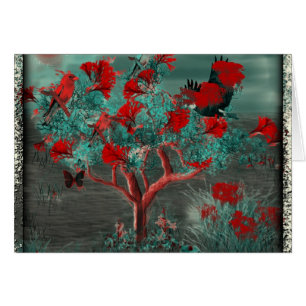 Baum-Kunst-Karte