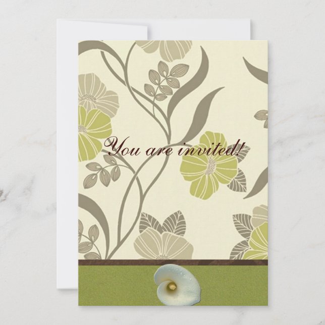 BAUM LEBENSBAT MITZVAH EINLADUNG (Vorderseite)