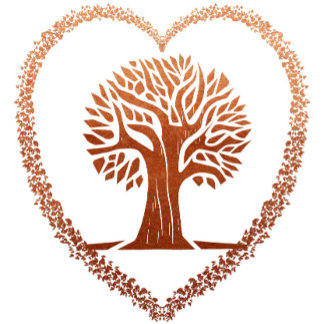 Baum Liebe Freundlichkeit Ermutigung Grußkarte Karte
