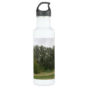 Baum-Linie Landschaft Trinkflasche