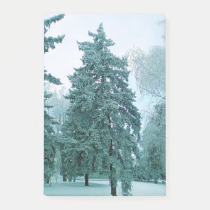 Baum mit Eis Post-it Klebezettel