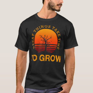 Baum mit kleinen Blätter T-Shirt