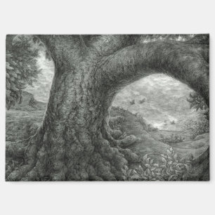 Baum mit Risiko Magnet