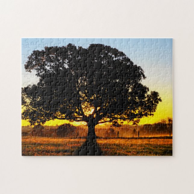 Baum morgens puzzle (Horizontal)