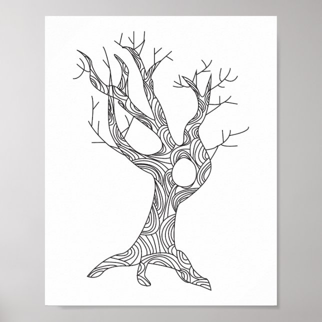 Baum Poster (Vorne)