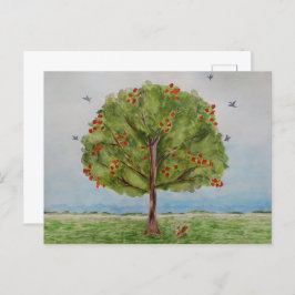 Baum Postkarte