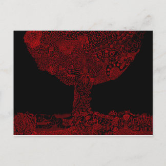 Baum Postkarte
