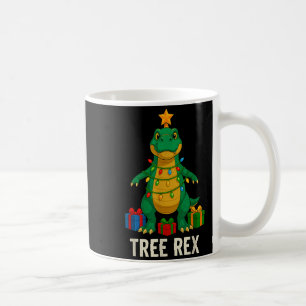 Baum Rex Lustiger Dinosaurier Weihnachten  Kaffeetasse