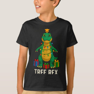 Baum Rex Lustiger Dinosaurier Weihnachten  T-Shirt