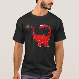 Baum Rex Weihnachten Dinosaurier Lustig Jungen Kin T-Shirt