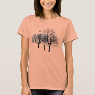 Baum-Silhouette T-Shirt