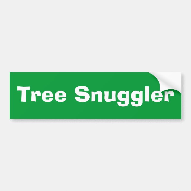 Baum Snuggler Autoaufkleber (Vorne)