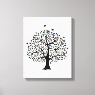 Baum Stretched Canvas Print Leinwanddruck