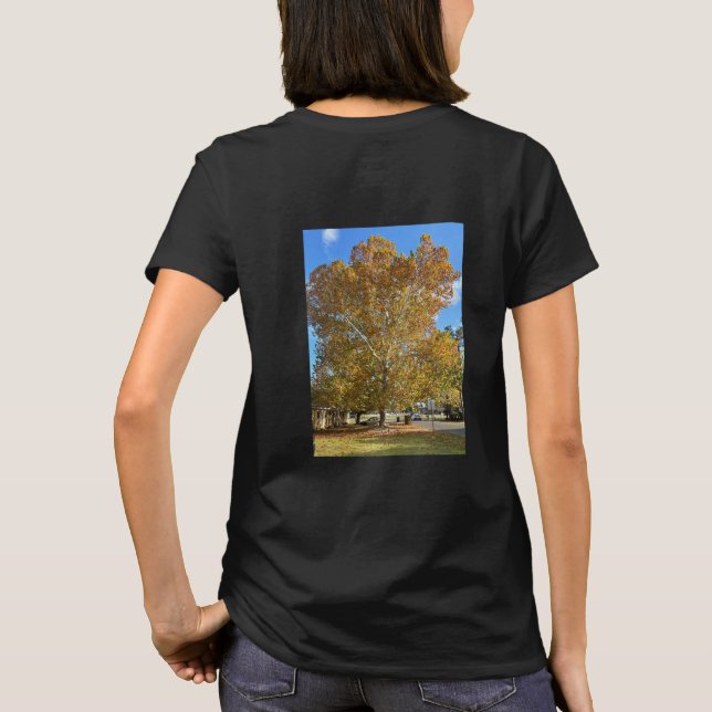 Baum-T-Shirt T-Shirt (Rückseite)