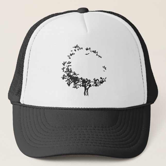 Baum Truckerkappe (Vorderseite)