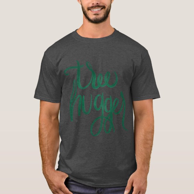 Baum-Umarmer-Geschenk T-Shirt (Vorderseite)