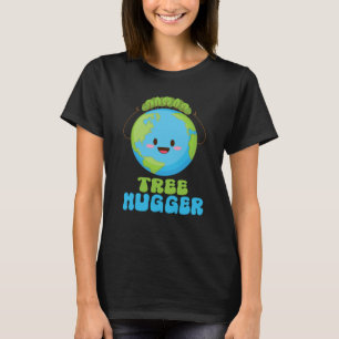 Baum-Umarmer Vintage Retro Natur Umwelt Ohr T-Shirt