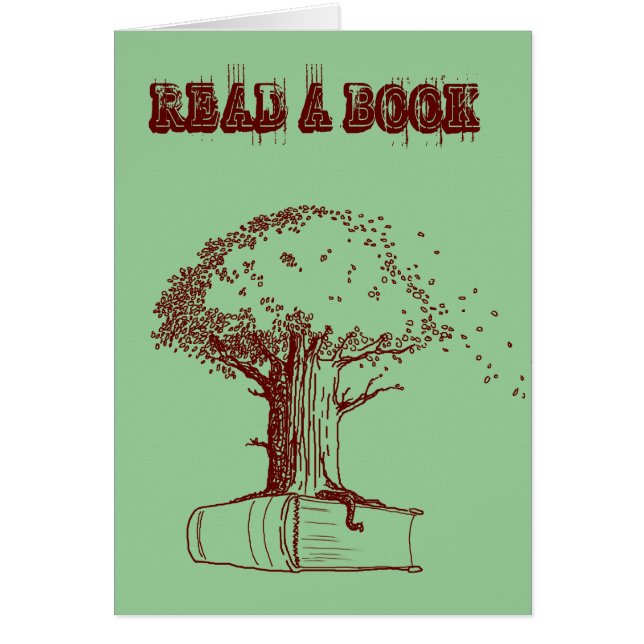 Baum und ein Buch (Vorne)