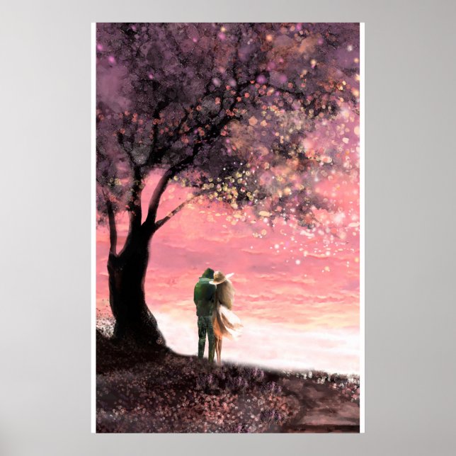 Baum und Natur - Liebe Poster (Vorne)