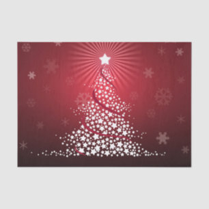 Baum und Schnee 2 Seidenpapier