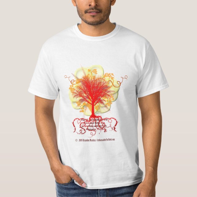 Baum und Wurzeln T-Shirt (Vorderseite)