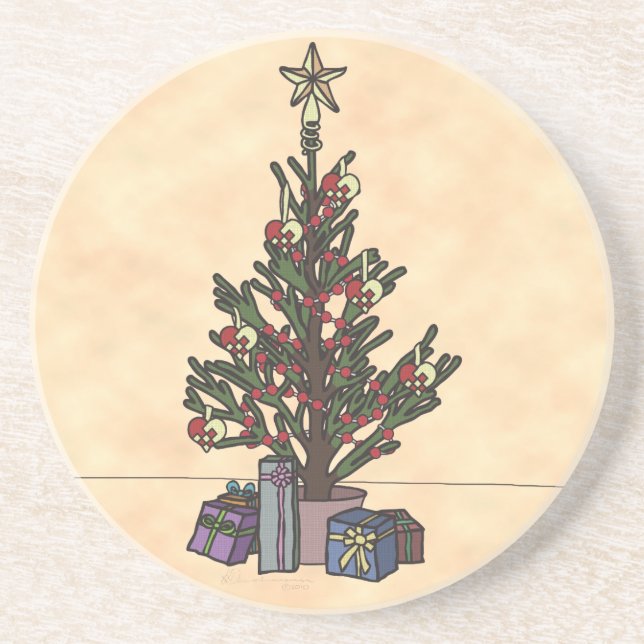 Baum, Untersetzer (Vorne)