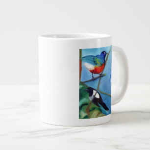 Baum voll von Vögeln 2012 Jumbo-Tasse