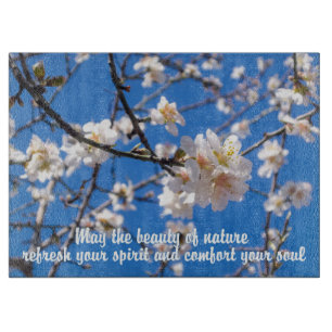 Baum von Blume inspirierend Schneidebrett