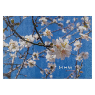 Baum von Blume, maßgeschneiderte Mono-Schnittpappe Schneidebrett