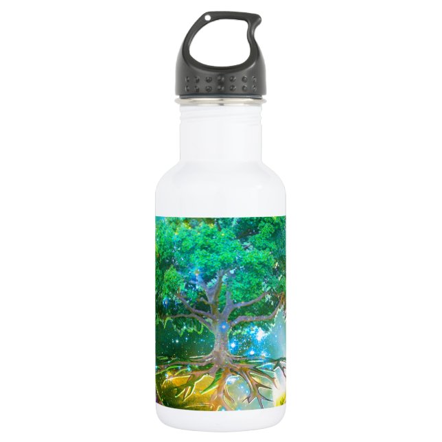 Baum von LebenWellness Trinkflasche (Vorderseite)