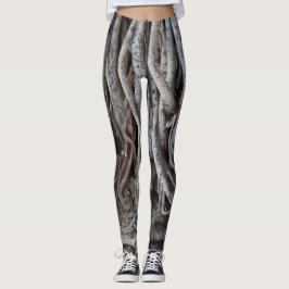 Baum-Wurzeln Leggings
