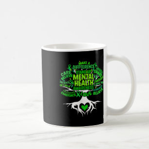 Baum Zeichnung Wort Kunst Psychische Gesundheit Be Kaffeetasse