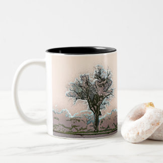 BAUM ZWEIFARBIGE TASSE