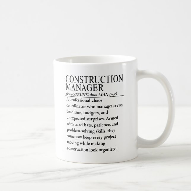Baumanager Kaffeetasse (Rechts)