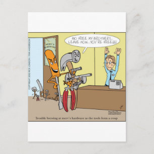 Baumarkt Befreiung Lustige Geschenke T-Shirts Kart Postkarte