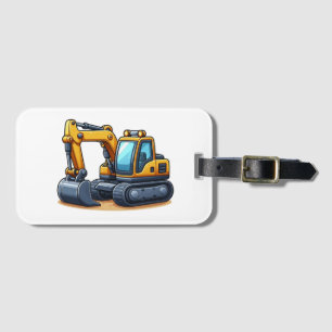 Baumaschine/Bagger Gepäckanhänger