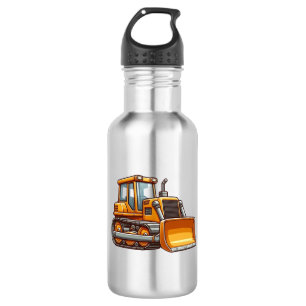Baumaschine/Raupenbagger Edelstahlflasche
