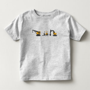 Baumaschinen für niedliche Kleinkinder Kleinkind T-shirt