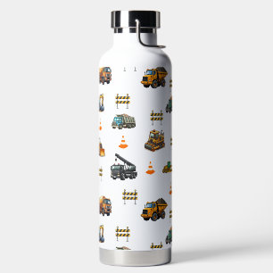 Baumaschinen Trinkflasche