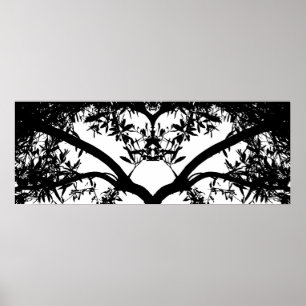 Baumast-Kunst Poster