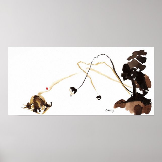 Baumblasen Petals Art Print Poster (Vorne)
