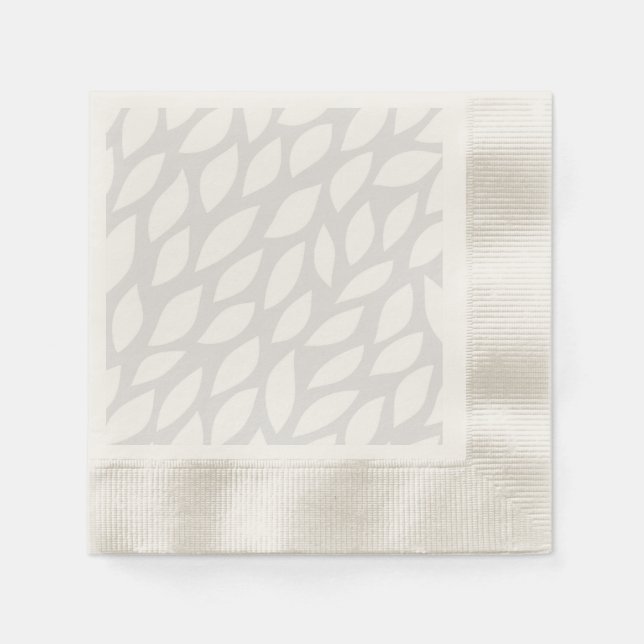 Baumblatt Serviette (Vorderseite)