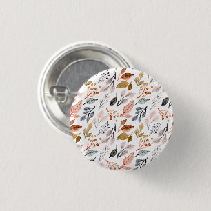 Baumblätter Button