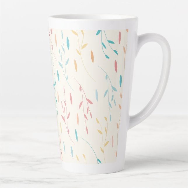 Baumblätter Milchtasse (Rechts)