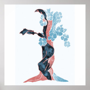 Baumblüte Poster